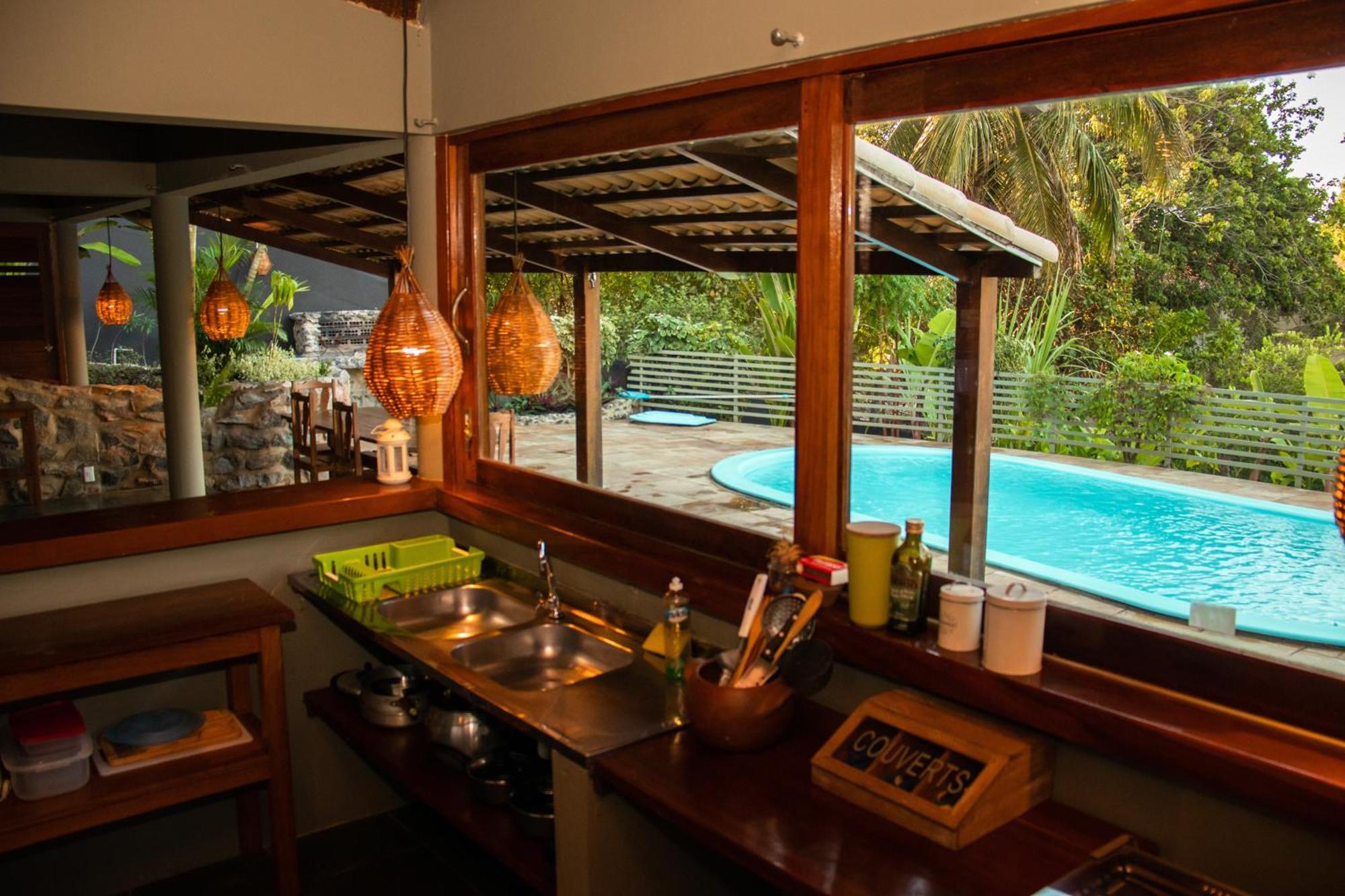 Hostel La Isla Praia de Pipa المظهر الخارجي الصورة